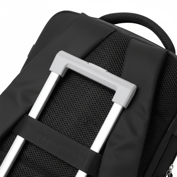 Robust PackMax rullväska & weekendväska, idealisk reseryggsäck för äventyr med smartegenskaper.