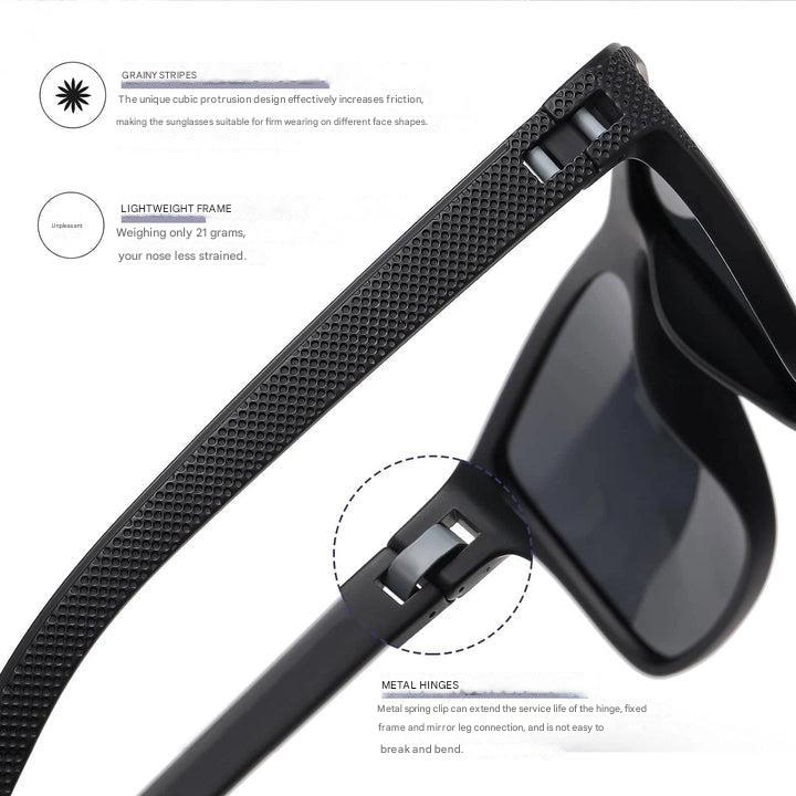 Unisex Wayfarer solglasögon 3-pack med polariserat UV400-skydd. Din perfekta accessoar för en solig semester.
