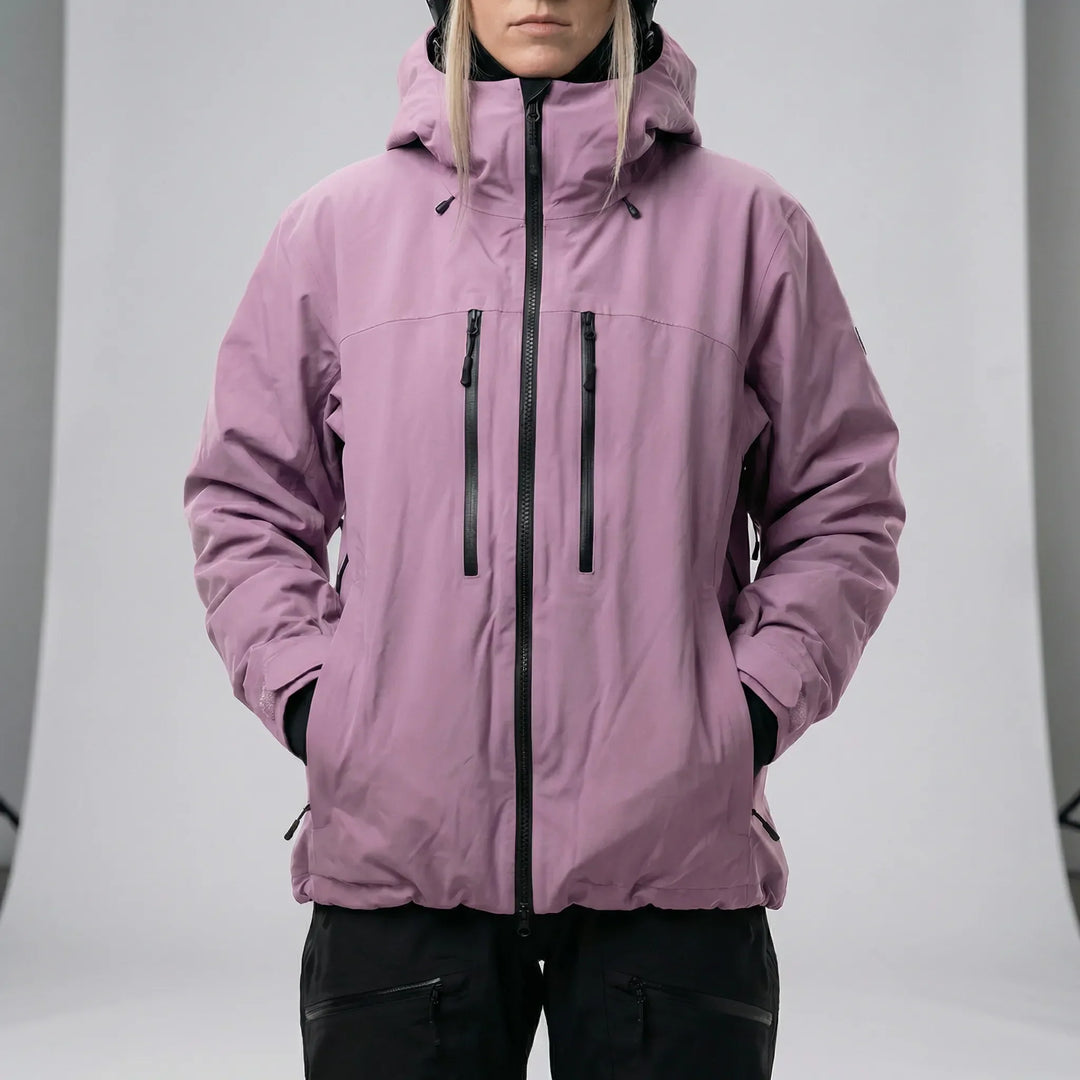 Slitstark unisex vinterjacka, Jesse modell. Snö- & vindavvisande skaljacka för allsidiga vintersporter.