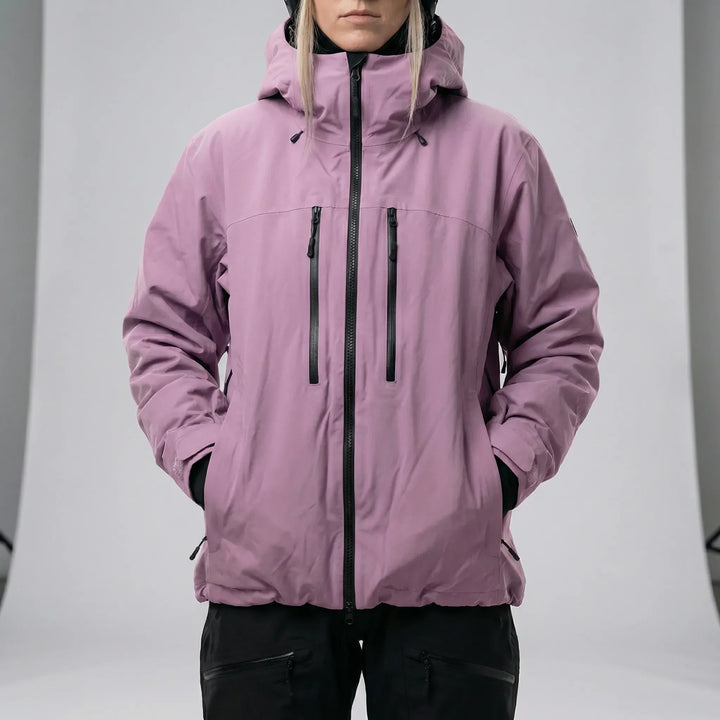Slitstark unisex vinterjacka, Jesse modell. Snö- & vindavvisande skaljacka för allsidiga vintersporter.