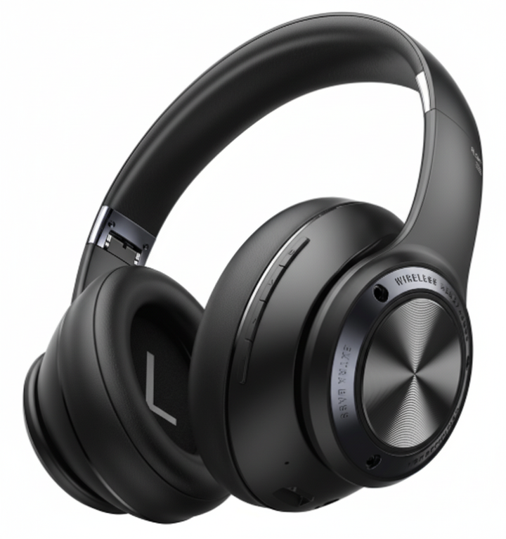 Unisex SoundFold headset med Bluetooth, aktiv bullerdämpning och lång batteritid för musik och samtal.