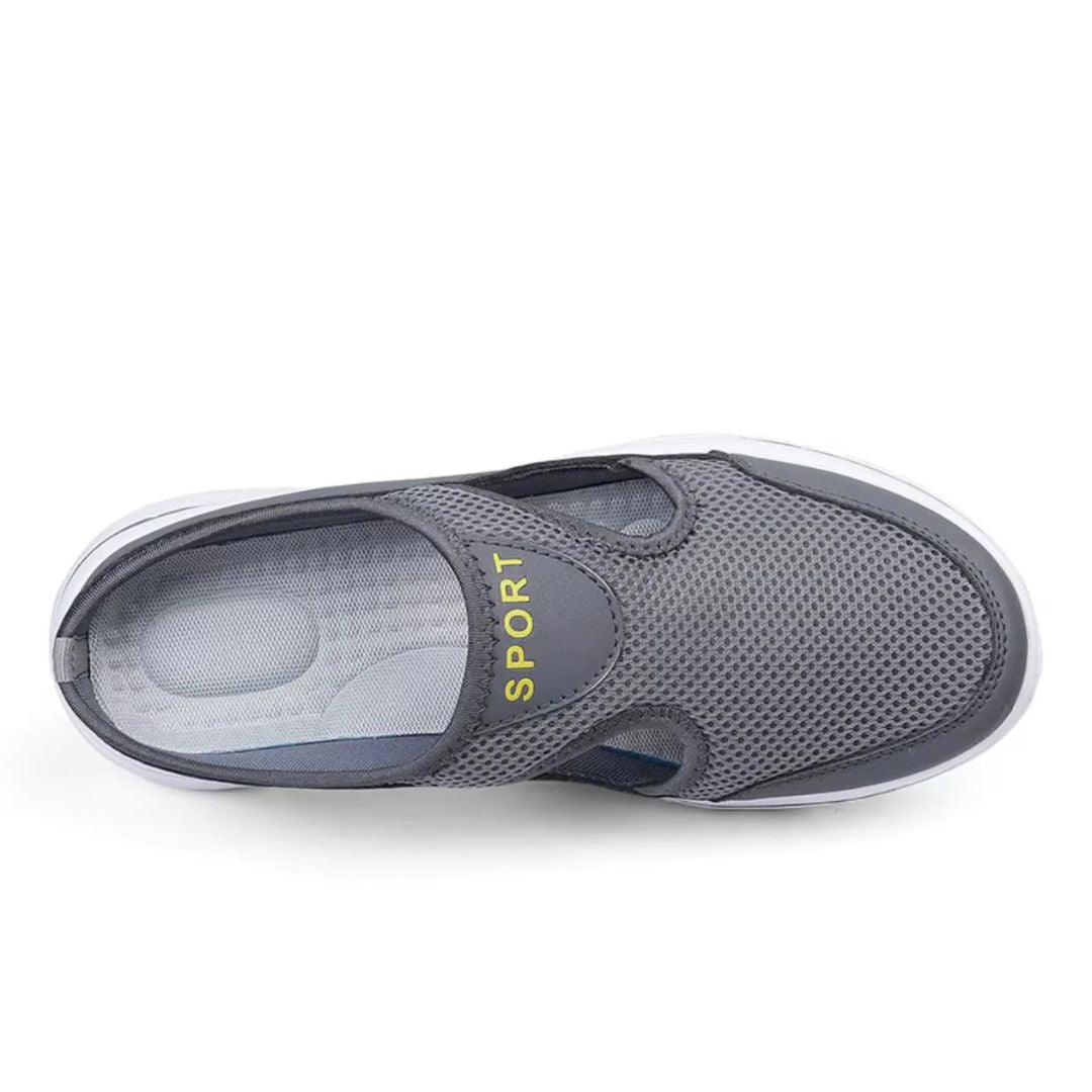 Lättviktiga andningsbara sportsandaler med stötdämpning. Bekväma unisex skor perfekta för aktiv fritid.