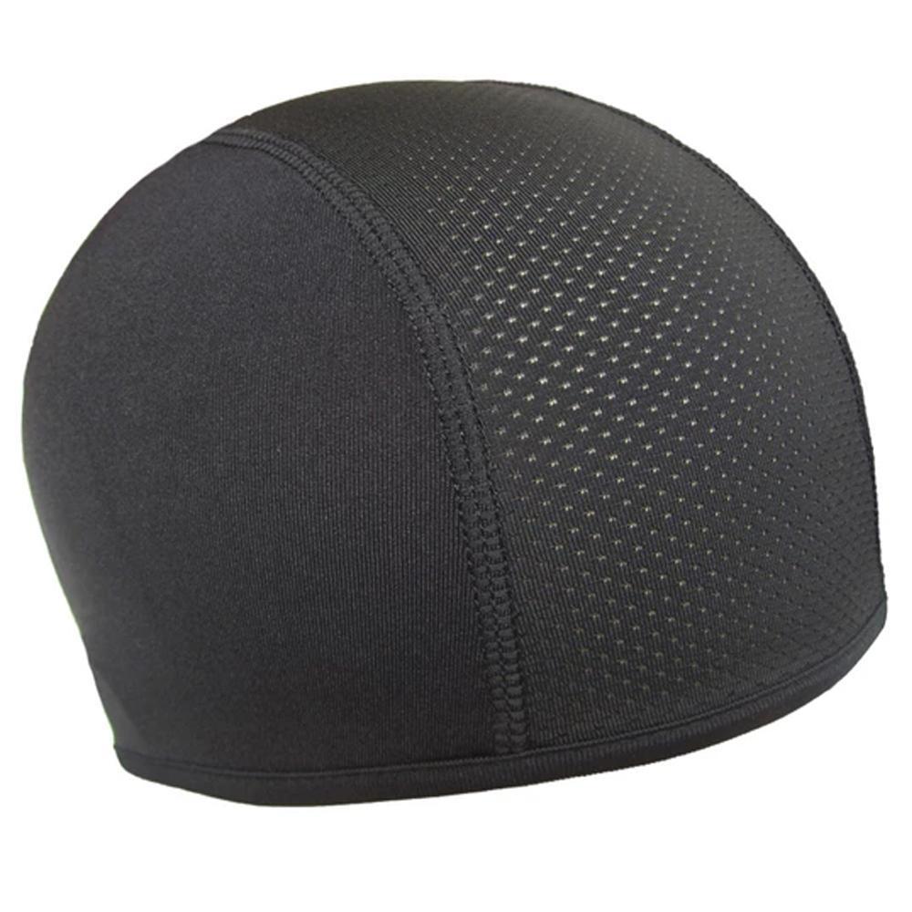 Unisex tunn hjälmmössa i polyester, mjuk och stretchig, perfekt under hjälmar för sport och utomhusaktiviteter.