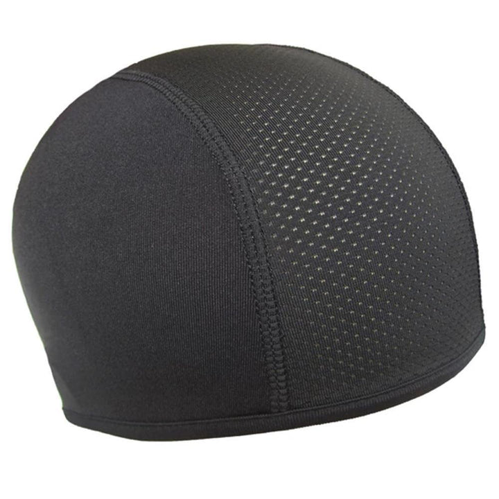 Unisex tunn hjälmmössa i polyester, mjuk och stretchig, perfekt under hjälmar för sport och utomhusaktiviteter.