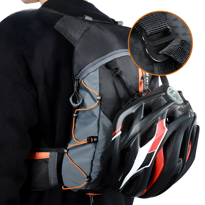Unisex hydreringsryggsäck för löpning, cykling och utomhusaktiviteter. Ger enkel tillgång till vätska på språng.