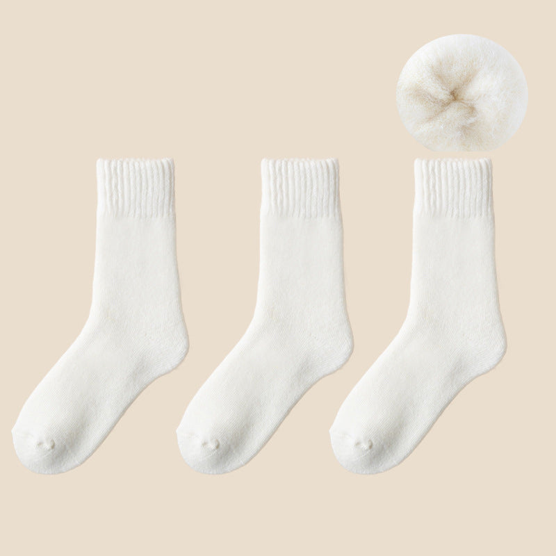 "Unisex värmeisolerade vinterstrumpor i akryl, mörkgrå med ribbade detaljer, håller fötterna varma och torra."