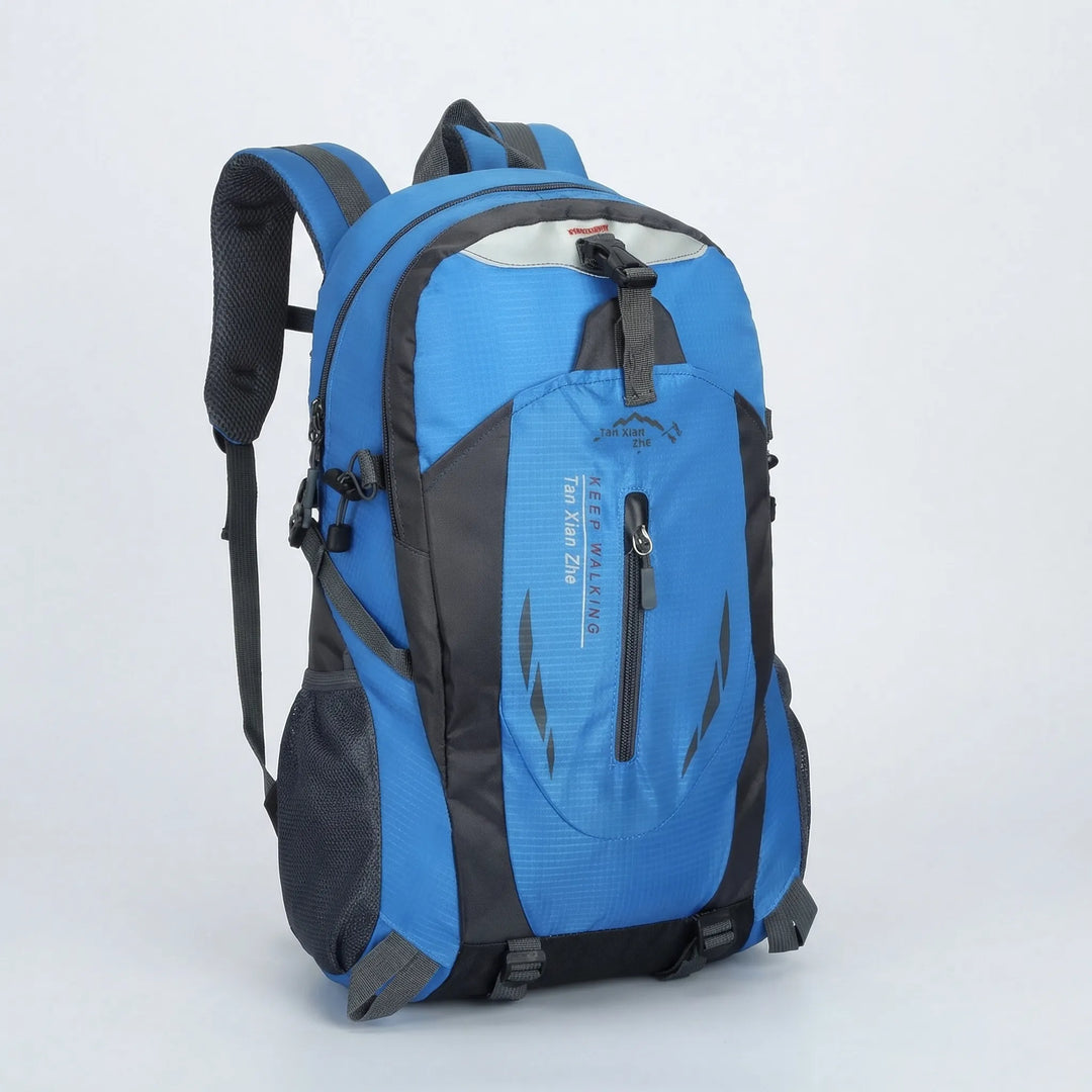 Mångsidig 50L reseryggsäck och vandringsryggsäck Sean, unisex design för alla äventyr.