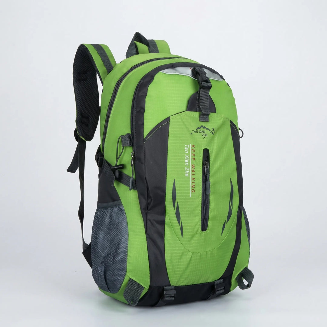 Bekväm unisex vandringsryggsäck 50L Sean med ventilerat ryggsystem, idealisk för långa vandringar.