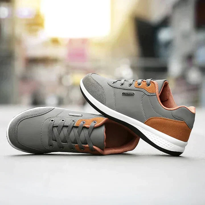 Unisex vattentäta ortopediska vardagsskor med halkskydd. Bekväma sneakers för fritid och promenader.