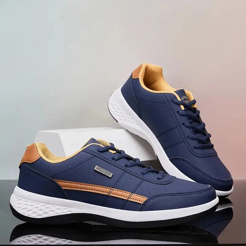 Vattentäta promenadskor för herr och dam. Ortopediska unisex sneakers med halkskydd för vardagsbruk.