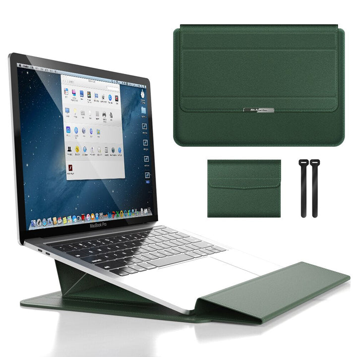 Portabelt och stötsäkert laptopfodral, perfekt som resväska. Unisex med skyddande ställfunktion.