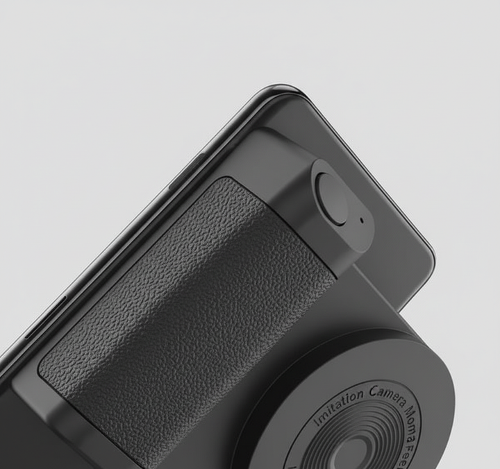 Magnetisk stabilisator för mobiltelefon, perfekt för skakfria videor och filminspelningar. Idealiskt videotillbehör.