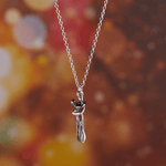 Silver + svart