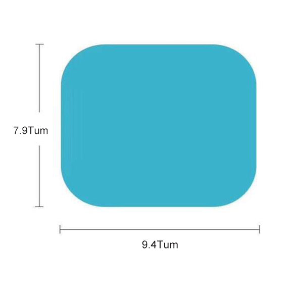 Vattenavvisande spegelfilm för bil, klar film på spegel reducerar vatten och förbättrar sikt på regniga dagar.
