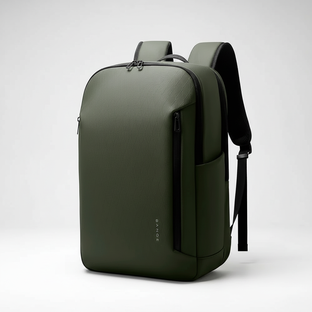 Elegant ryggsäck för laptop & dokument. Vattentålig, modern unisex stil för jobb, pendling & resor.
