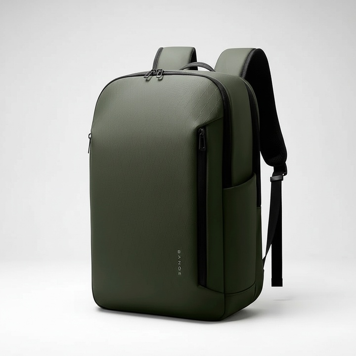 Elegant ryggsäck för laptop & dokument. Vattentålig, modern unisex stil för jobb, pendling & resor.