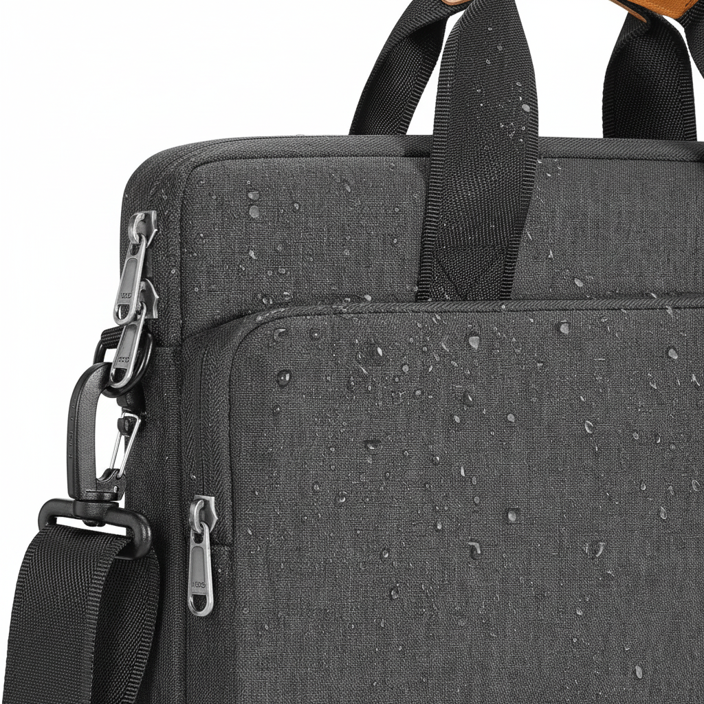 Hållbar LapGuard laptopväska i modern design, erbjuder optimalt skydd för teknik mot stötar och vatten.