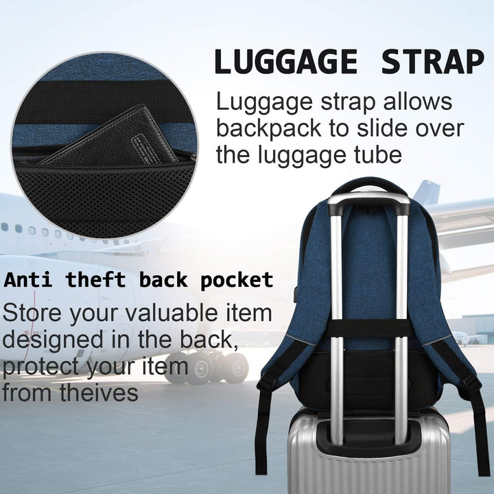 Stilren & vattentålig ryggsäck SmartBack för laptop. Din partner på vardagsäventyr.
