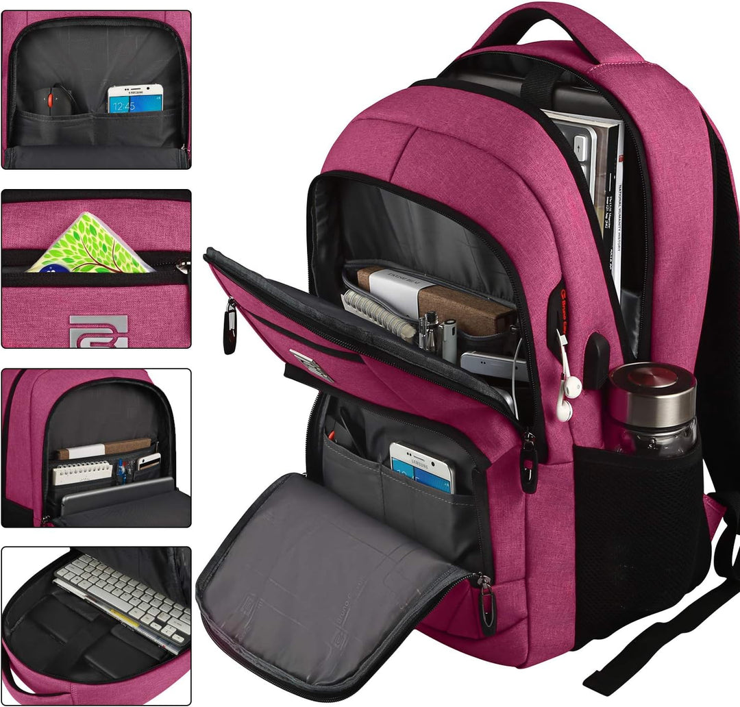 Modern SmartBack laptopryggsäck. Vattentät, bekväm och med USB-port.