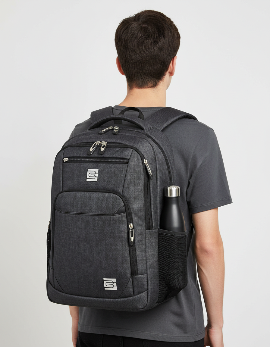Vattentålig SmartBack unisex ryggsäck. Skyddar din laptop under vardagsäventyr.