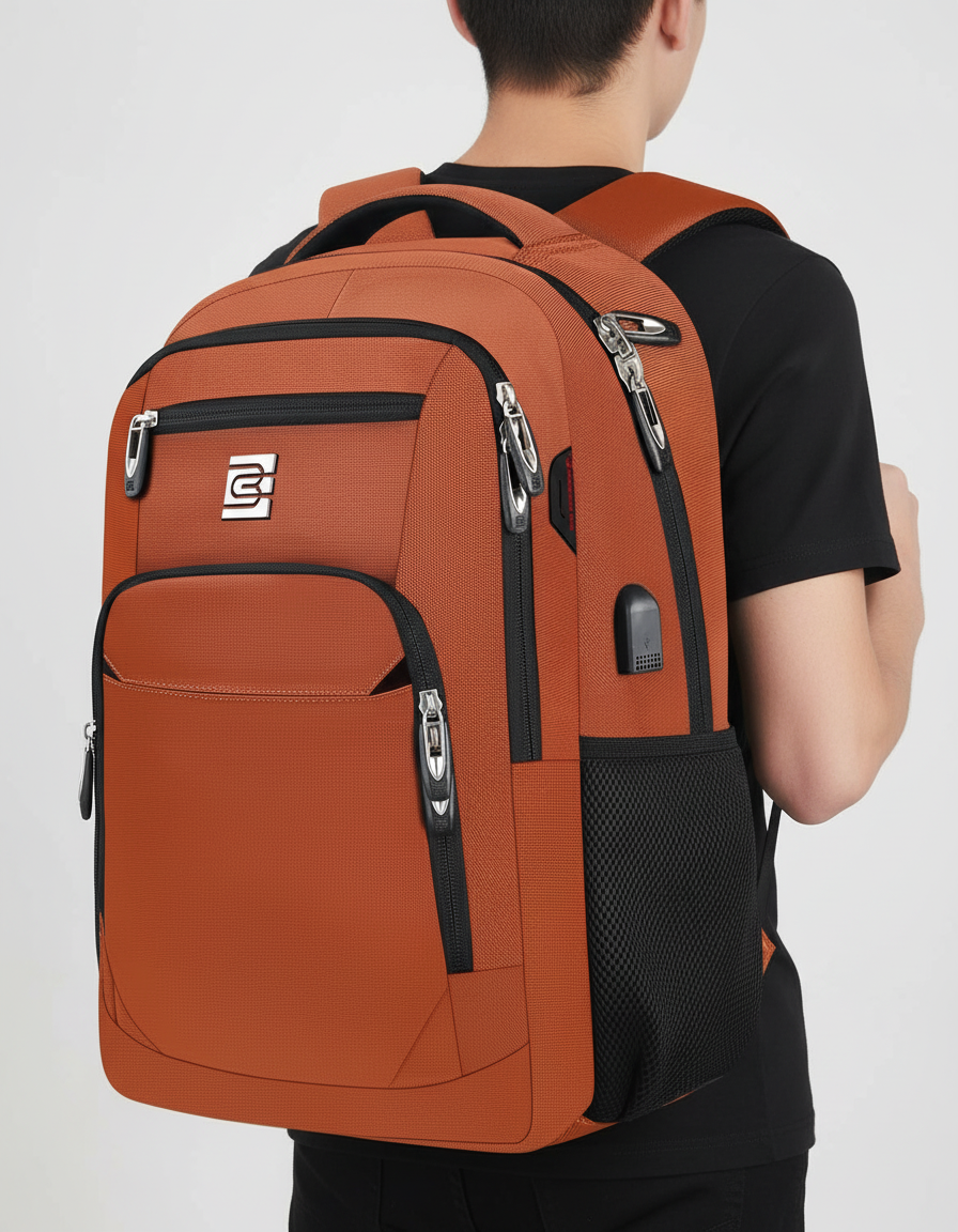 Modern SmartBack unisex ryggsäck. Vattentät design för laptop och daglig användning.