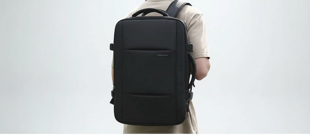 Multifunktionell datorryggsäck/skolväska, unisex, med fack för laptop, idealisk för pendlare.