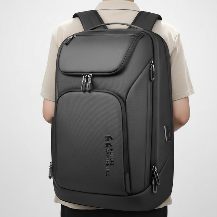 Mångsidig unisex ryggsäck för laptop, idealisk som pendlarväska, skolväska eller weekendväska.