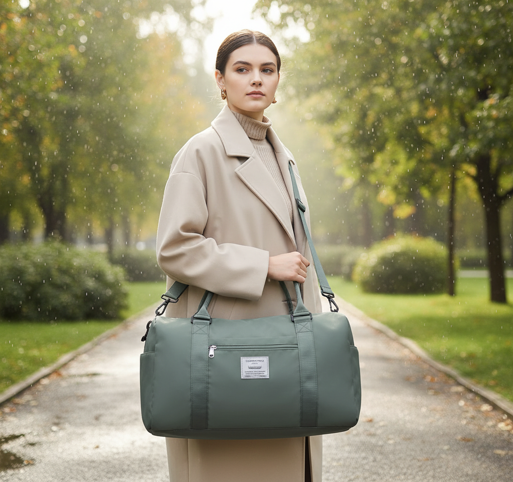 Vattentät duffelbag för mångsidigt bruk. Perfekt som sportväska eller weekendväska för dam & herr.