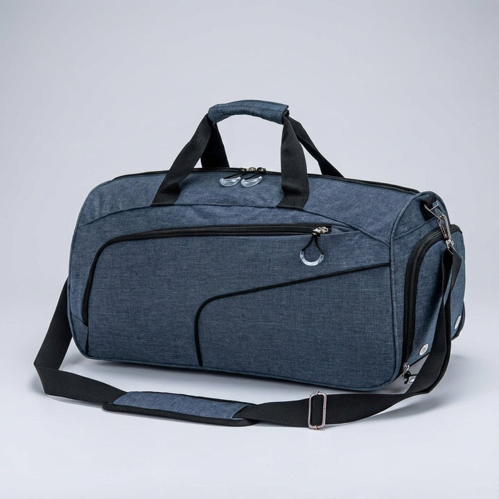 Snygg 35L helgväska/resväska med vattentät design och praktisk bagagerem. Unisex för bekväma resor.