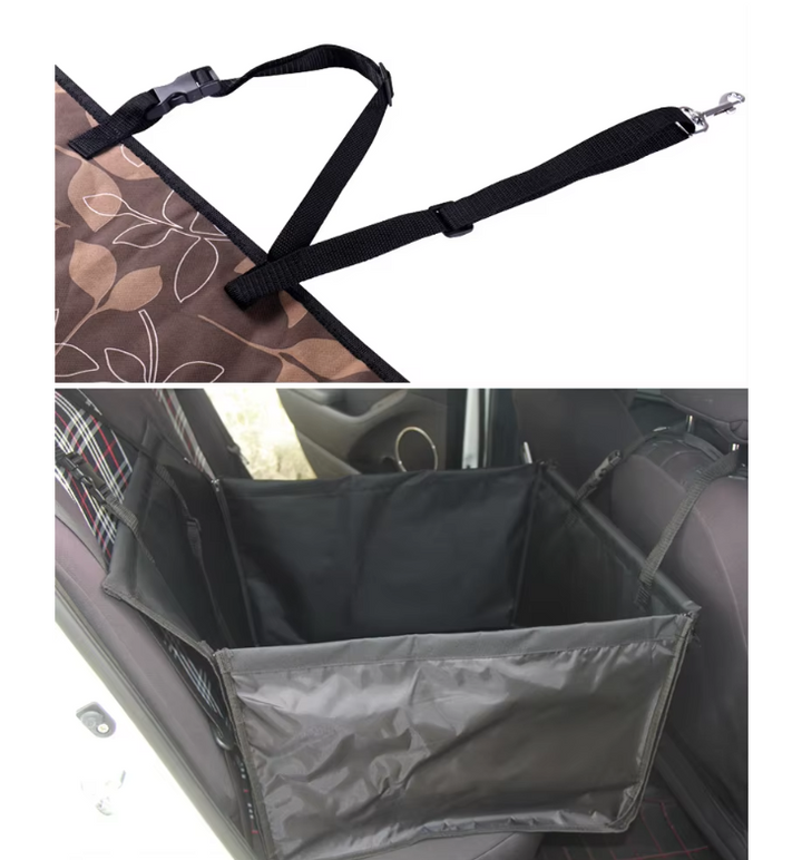Lättrengjort bilskydd för hundar, smuts- och vattenavvisande, perfekt för smutsiga tassar efter lek.