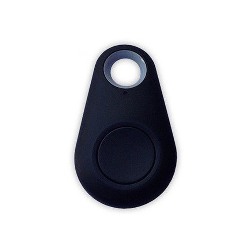 "Vattentät, smidig Bluetooth-spårare för husdjur, kompakt och bärbar design i svart, vit, rosa, grön och blå."