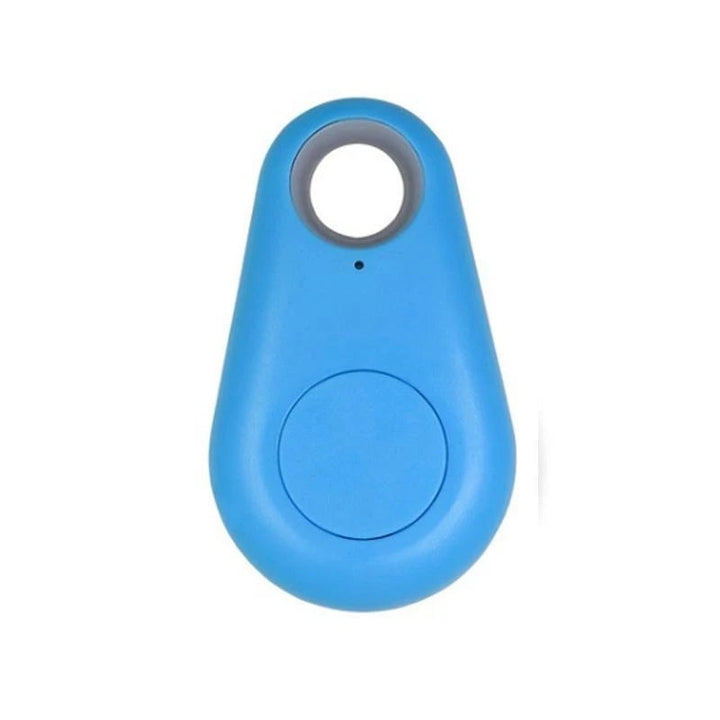 "Vattentät, smidig Bluetooth-spårare för husdjur, kompakt och bärbar design i svart, vit, rosa, grön och blå."