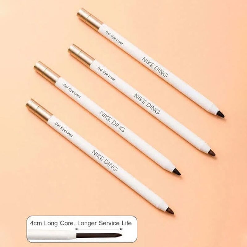"Vattentät snabbtorkande eyeliner i elegant svart, tunn spets, lätt att använda för precis applicering."