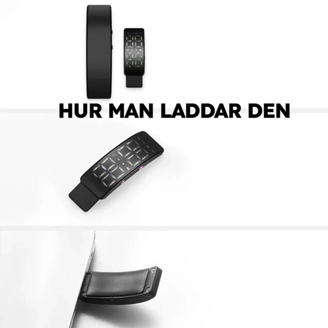 Hälsosam vibrerande väckarklocka för ökad energi och fokus. Starta dagen rätt med ett tyst och effektivt alarm.
