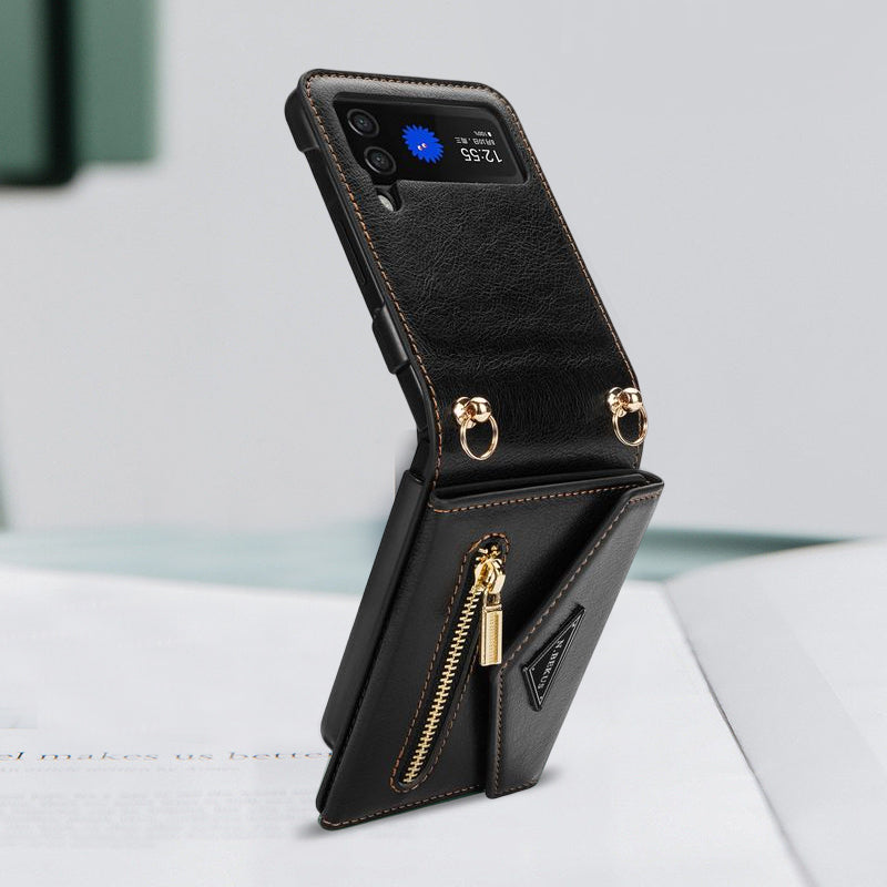 Samsung FLIP4/FLIP3 fodral med flera kortplatser.