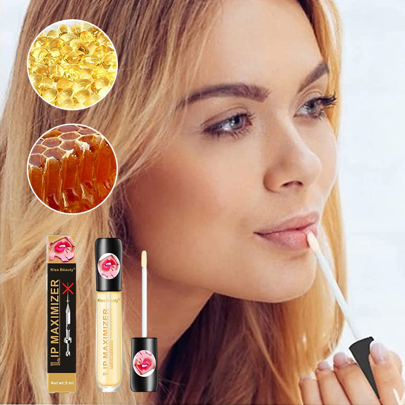 E-vitamin Läppserum med applikator, återfuktande glans för naturligt fylliga läppar, innehåller E-vitamin och hyaluronsyra.