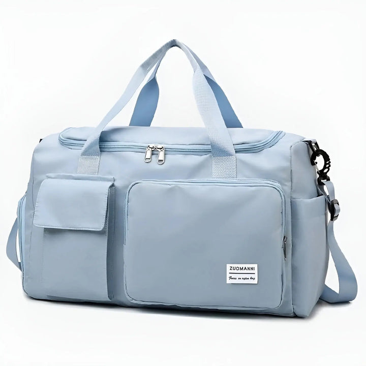Elegant VoyagePro resväska för handbagage, vattentät och slitstark, unisex.
