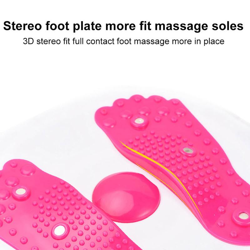 Vridskiva för midja med stålkulor, elegant design, smidig rotation, ergonomisk och hållbar för träning.