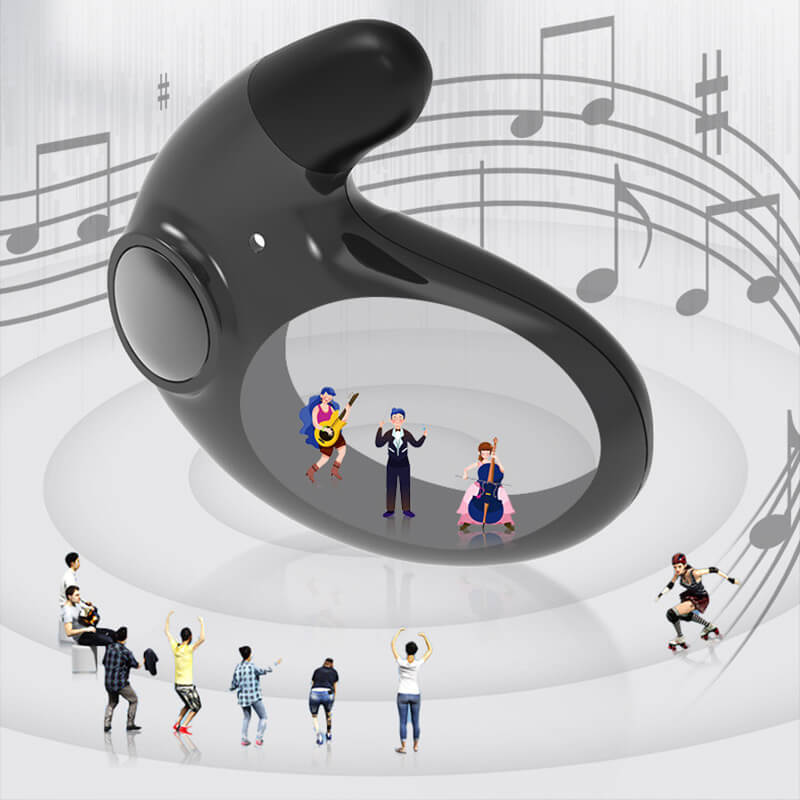 Rosa bekväma bluetooth hörlurar med brusreducering för meditation