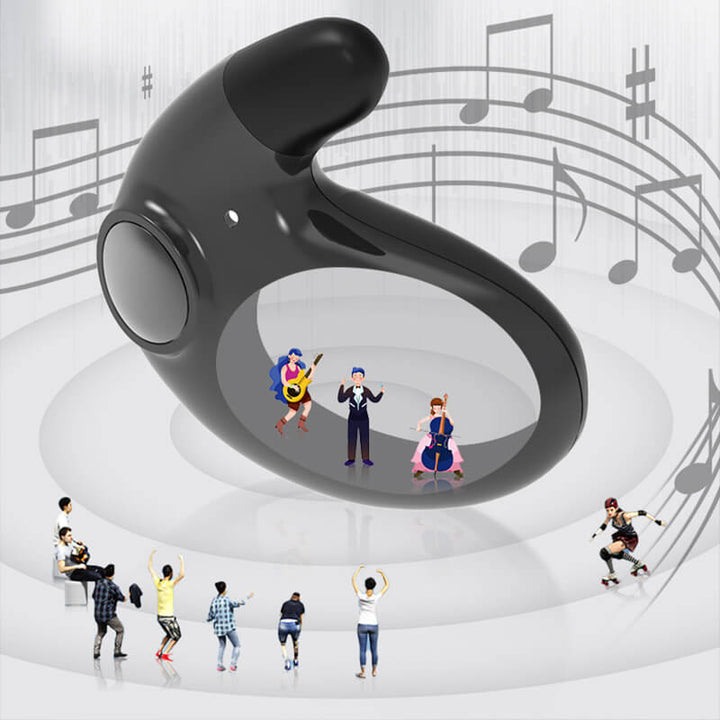 Rosa bekväma bluetooth hörlurar med brusreducering för meditation