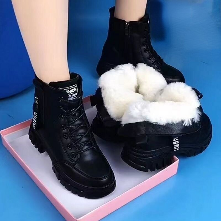 Höga varma booties