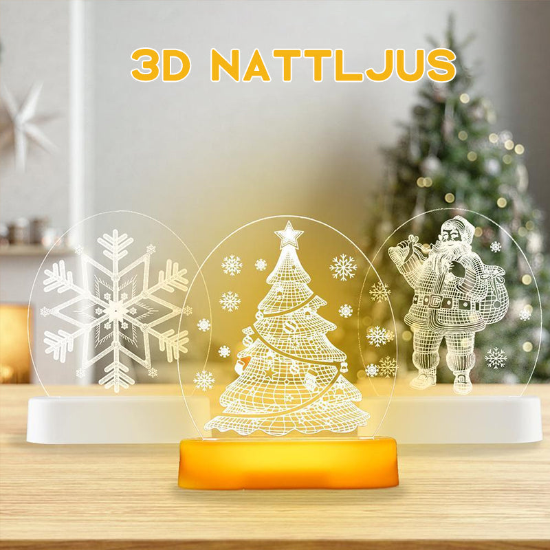 Juldekoration Nattljus - Varm och Romantisk Atmosfär