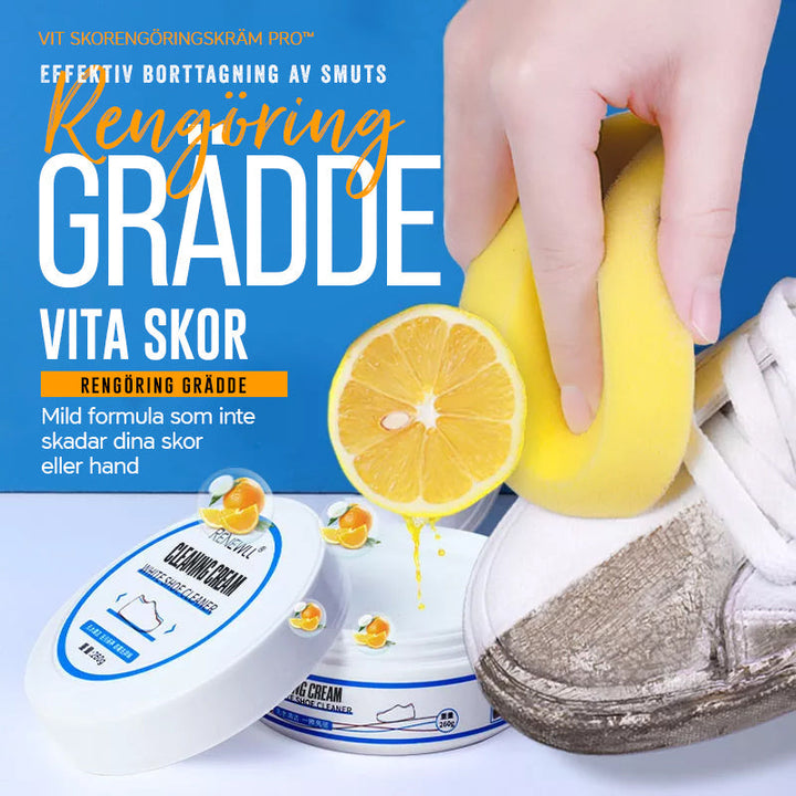 Vit Skorengöringskräm Pro