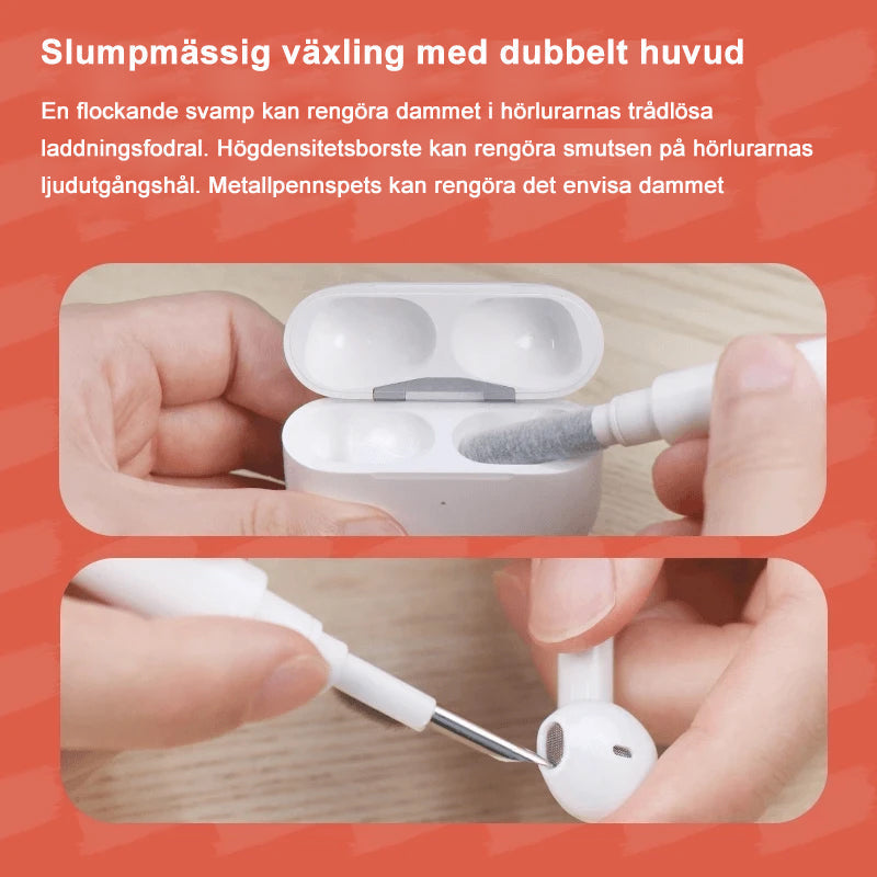 5-i-1 Tangentbordsrengöring Borste för Elektronik