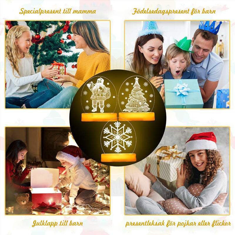 Juldekoration Nattljus - Varm och Romantisk Atmosfär
