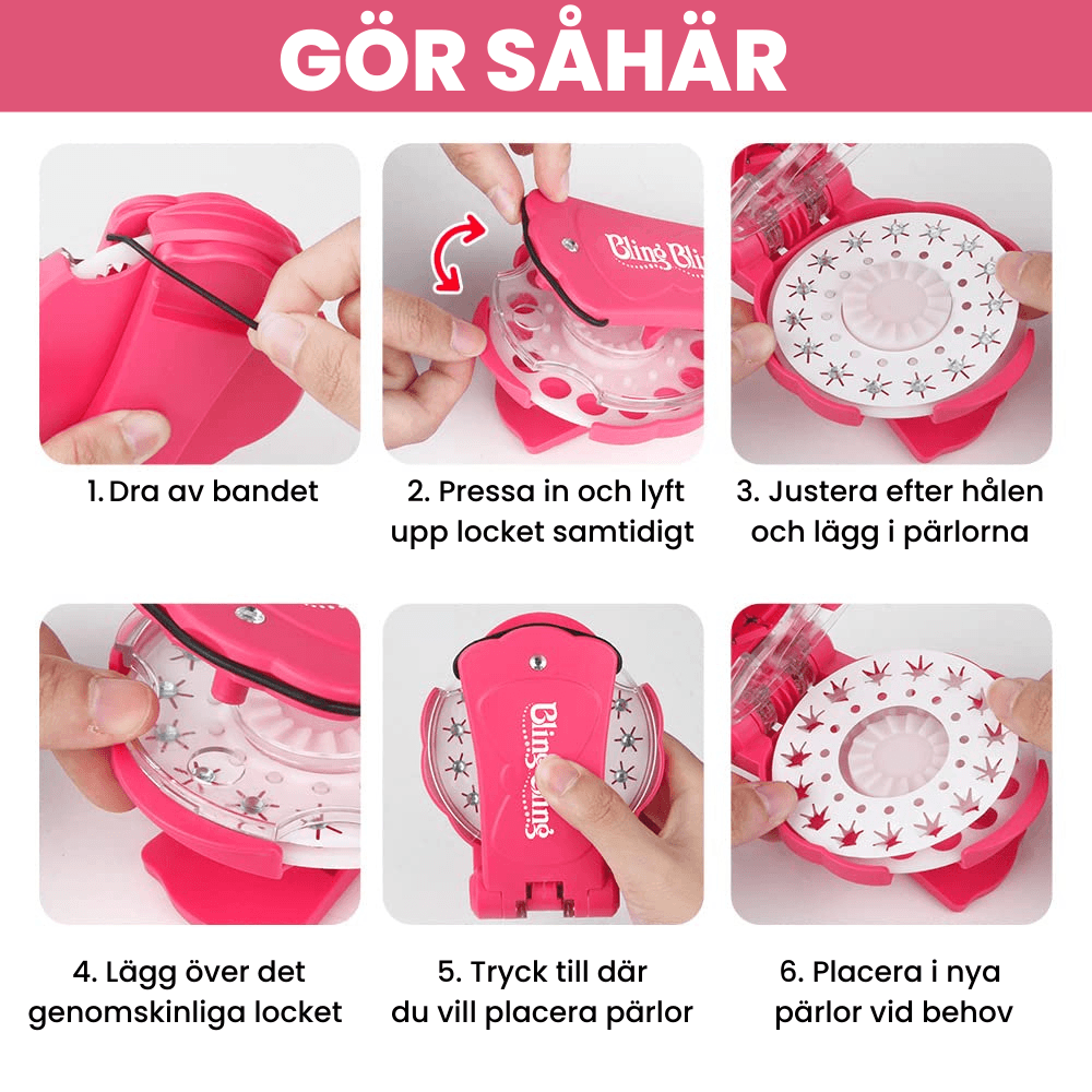 Magiska Gnistrande Pärlor
