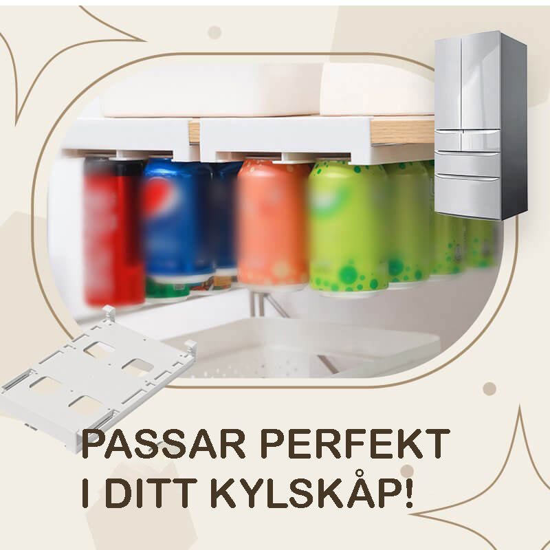 Justerbart kylskåpsställ