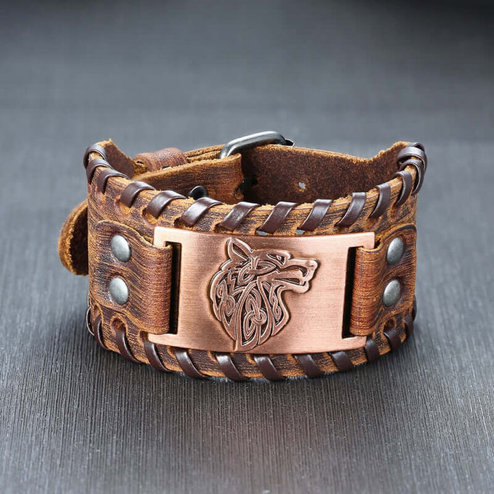 Stiligt vikingarmband för män
