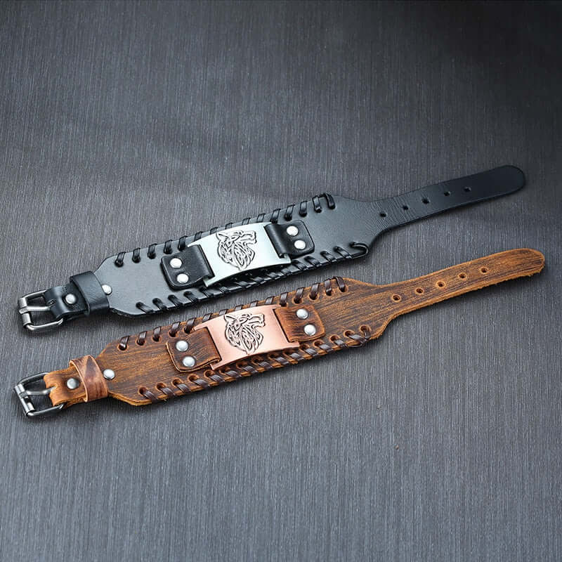 Stiligt vikingarmband för män