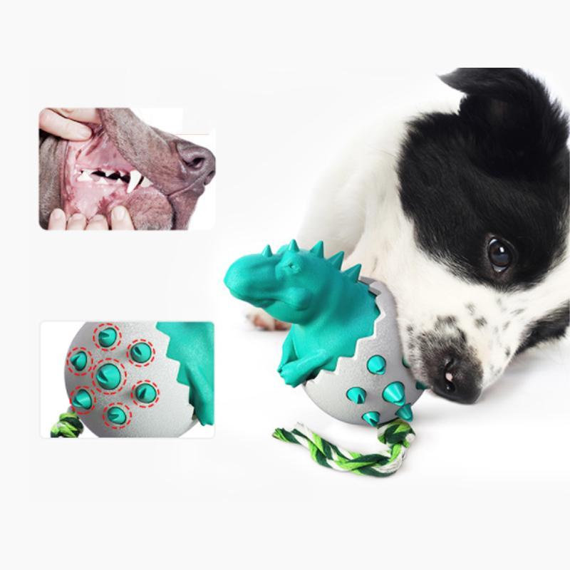 Dinosaurieägg Hundtuggleksak